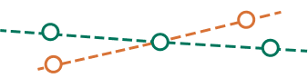 Another decorative element with dots and dashes, meant to resemble a transit map